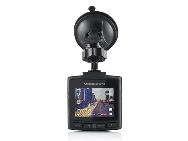 Modecom MC-CC12 FHD GPS, 1920 x 1080 pikseliä, 120°, 30 fps, H.264, Musta, TFT