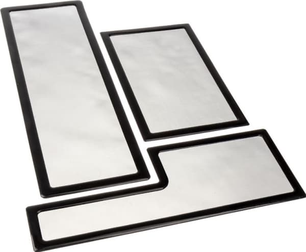 DEMCiflex 0539, Støvfilter, Svart, Enthoo Luxe, 3 stykker