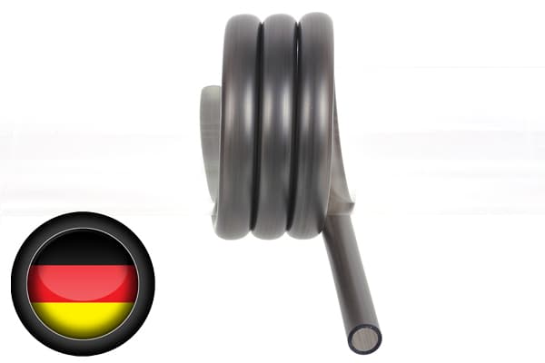 Alphacool Schlauch AlphaTube HF 13/10 (3/8"ID) - UV Schwarz 1m (3,3ft) Retailbox 100cm (18533)