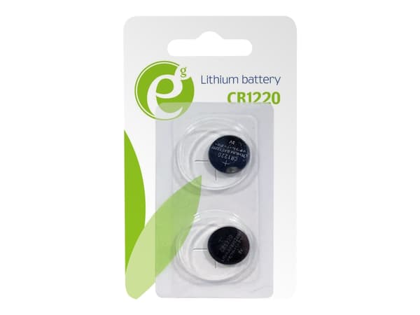 Gembird EnerGenie EG-BA-CR1220-01 - Batteri 2 x CR1220 - Li - 40 mAh