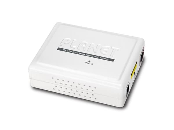 PLANET POE-162S, IEEE 802.3, IEEE 802.3ab, IEEE 802.3af, IEEE 802.3at, IEEE 802.3u, 10/100/1000Base-T(X), Valkoinen, Muovi, Järjestelmä, 12V, 24V