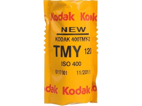 Kodak TMY 120 T-Max 400, USA, 135 mm, 26 mm, 72 mm, 129 g