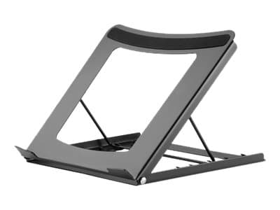 Neomounts NSLS075 - Ställ - för notebook - puderbelagt stål - svart - skärmstorlek: 10"-15" - skrivbord Svart