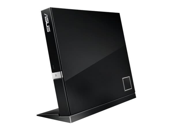 ASUS SBW-06D2X-U, Musta, Kannettava tietokone, Blu-Ray DVD Combo, USB 2.0, 2 MB, 80,120 mm