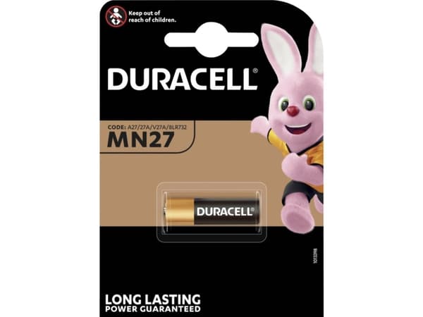 Duracell Security MN27 - Batteri - Alkalisk - 18 mAh