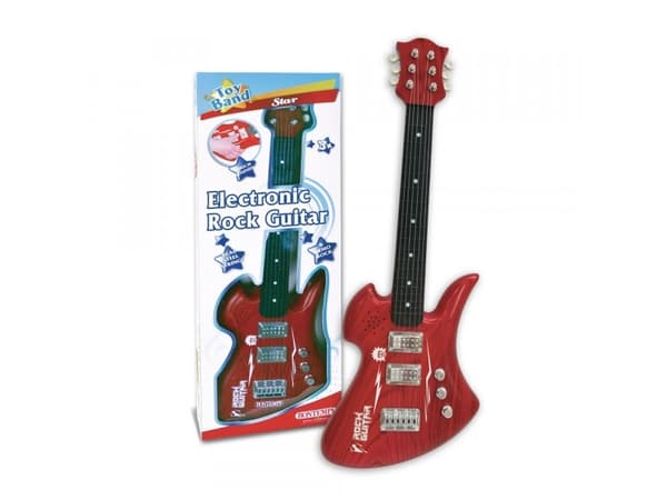 Bontempi Electronic Rock Guitar, Musikleksak, Gitarr, 3 År, AA, Multifärg