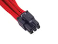 Miniatyrbilde 4 av 5: SilverStone PP07 - Strømforlengelseskabel - 6-pins PCIe-strøm (hunn) til 6-pins PCIe-strøm (hann) - 25 cm - rød