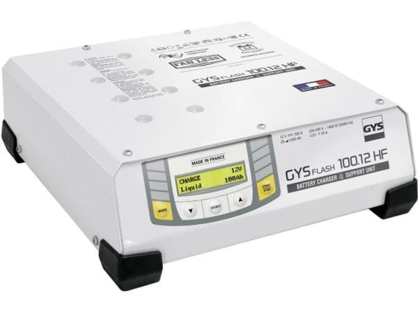 GYS FLASH 100.12 HF 029071 Automaattilaturi 12 V 100 A (029071)