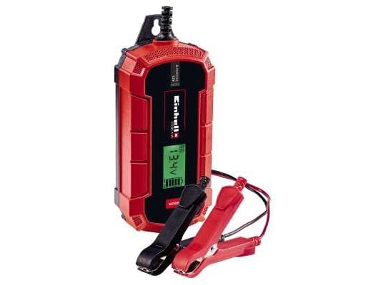 Einhell CE-BC 4 M, 12 V, 220 - 240 V, 50 Hz, LCD, IP65, Musta, Punainen