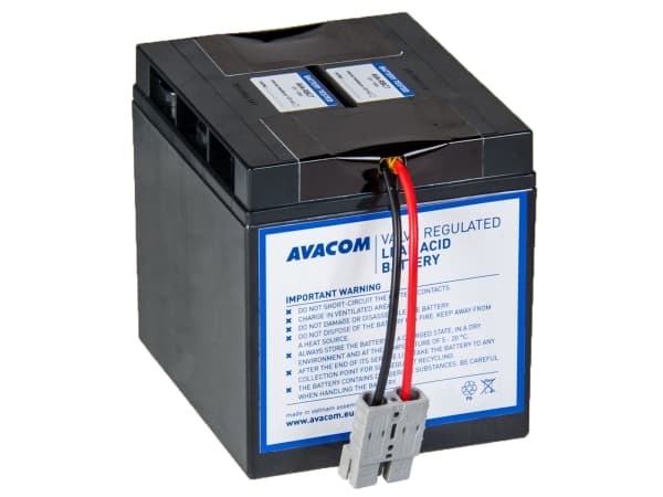 AVACOM AVA-RBC7, Forseglet blysyre (VRLA), 1 stykker, Sort, Vietnam, APC RBC7, 11,2 kg