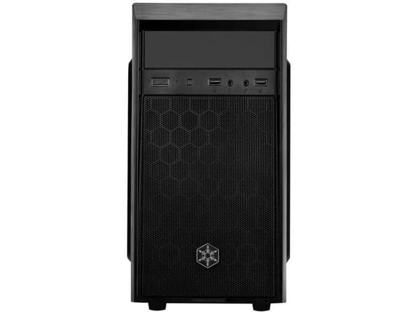 SilverStone Precision PS16 - Tower - micro ATX - ingen strömförsörjning (ATX / PS/2) - USB/ljud