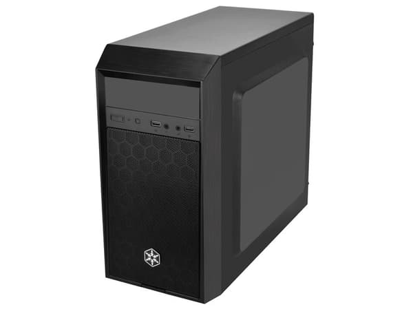 SilverStone Precision PS16 - Tower - micro ATX - ingen strömförsörjning (ATX / PS/2) - USB/ljud
