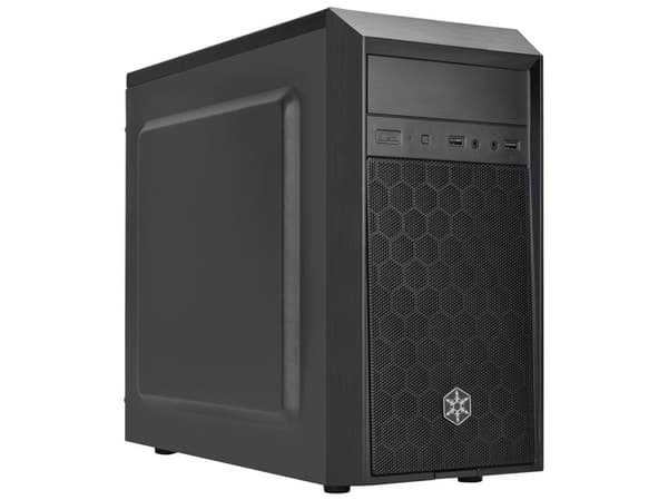 SilverStone Precision PS16 - Tower - micro ATX - ingen strömförsörjning (ATX / PS/2) - USB/ljud