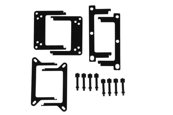 Alphacool 12936, Vattenblock, Nylon, Svart, LGA 2011 (Socket R), LGA 2011-v3 (Socket R), LGA 2066, LGA 3647 (Socket P), Socket SP3, Socket TR4, 63,8