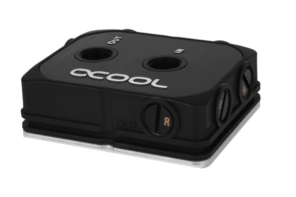 Alphacool 12936, Vattenblock, Nylon, Svart, LGA 2011 (Socket R), LGA 2011-v3 (Socket R), LGA 2066, LGA 3647 (Socket P), Socket SP3, Socket TR4, 63,8