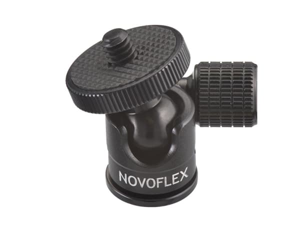 Novoflex M-NEIGER II, Kall skofäste, Svart, 1 kg, 1/4", 42 mm, 32 g