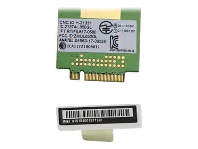 Fibocom L850-GL - Langaton matkapuhelinmodeemi - 4G LTE - FRU - IdeaPad Duet 3 10; ThinkPad L14 Gen 1; L15 Gen 1; P15v Gen 1; T15p Gen 1; X13 Gen 1 -