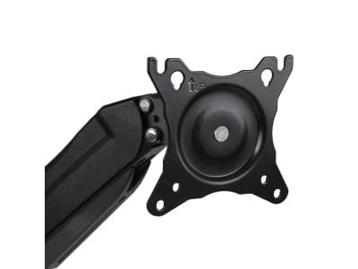 Maclean MC-860 - Monteringssett - justerbar arm - for LCD-skjerm - svart - skjermstørrelse: 13"-27" - skrivebordsmonterbar