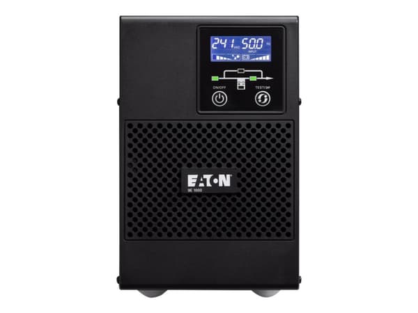 Eaton 9E, Taajuuden kaksoismuunnos (verkossa), 1 kVA, 800 W, 100 V, 300 V, 50/60 Hz