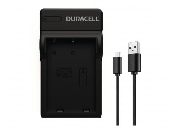 Duracell DRN5925, USB, Nikon EN-EL9, Musta, Sisätilan akkulaturi, 5 V, 5 V