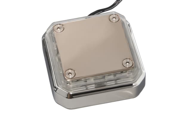 Alphacool 12947, Vesiblokki, Kupari, Nikkeli, Valkoinen, LGA 1150 (Pistoke H3), LGA 1151 (pistoke H4), LGA 1155 (Socket H2), LGA 1156 (Socket H), LGA