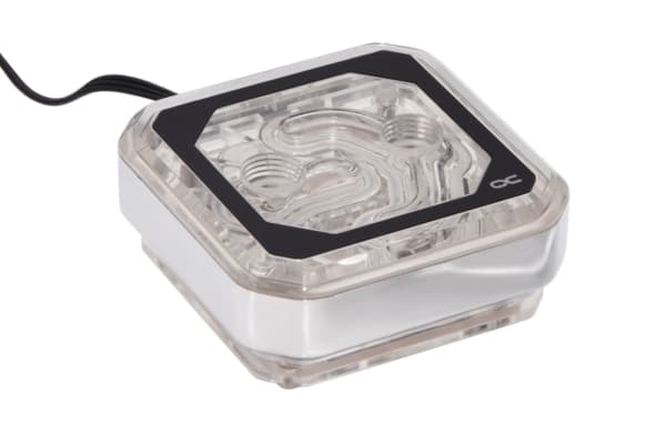 Alphacool 12947, Vesiblokki, Kupari, Nikkeli, Valkoinen, LGA 1150 (Pistoke H3), LGA 1151 (pistoke H4), LGA 1155 (Socket H2), LGA 1156 (Socket H), LGA
