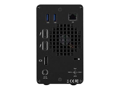 OWC Mercury Elite Pro Dock, HDD-/SSD-kotelo, 2.5/3.5", SATA, 40 Gbit/s, USB-liitettävyys, Musta