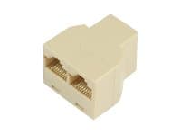 MicroConnect Y-ADAPTER - Nettverksplitter - RJ-45 (hunn) til RJ-45 (hunn)