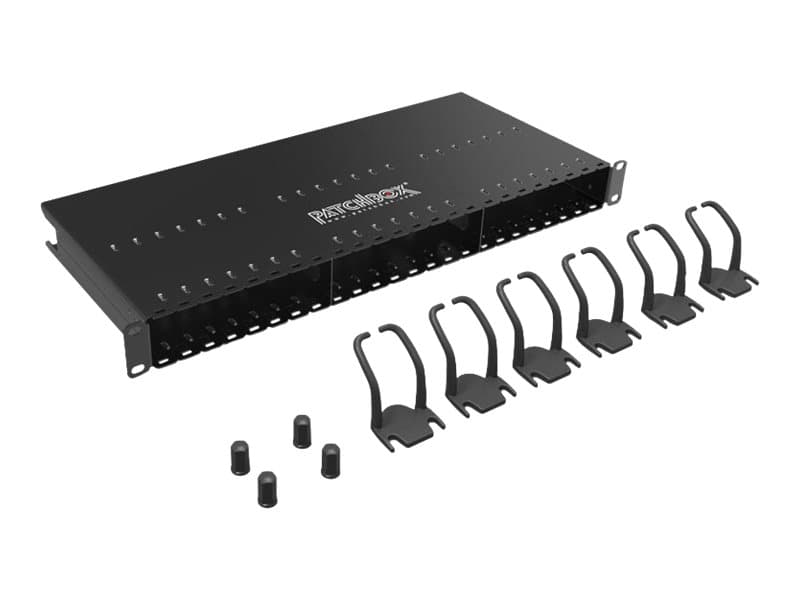 PATCHBOX 365 - Hölje för patch-panel - RAL 9005 - 19"