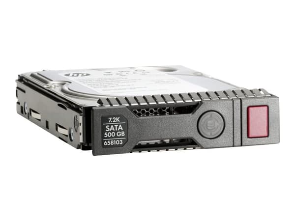 HPE Midline - Kiintolevy - 500 Gt - hot-swap - 3,5" LFF - SATA 6Gb/s - 7200 rpm - med HPE SmartDrive -kantaja