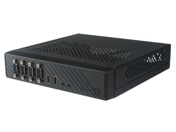 Akasa Cypher SPX, Mini Tower, PC, Svart, Thin Mini-ITX, SGCC, HDD, Energiljus