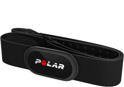 Polar H10 Size M-XXL - Hjärtfrekvenssensor för mobiltelefon, GPS-klocka, aktivitetsspårare - svart