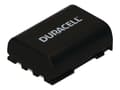 Miniatyrbilde 1 av 5: Duracell DRC2L - Batteri - Li-Ion - 650 mAh - for Canon MVX300, MVX330, MVX350, MVX40, MVX45, ZR100, ZR400, ZR500, ZR800, ZR830, ZR850