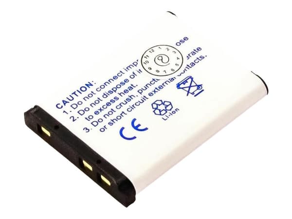CoreParts - Batteri - 660 mAh - svart - for Nikon Coolpix S200, S500; Olympus FE-220, 230, 240, 250, X-785; µ[MJU:] 72X, 760, 770, 780
