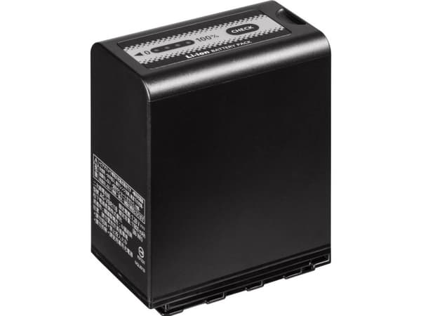 Panasonic AG-VBR118G - Batteri - Li-Ion - 11800 mAh - for Panasonic AG-UX180, UX90, AU-EVA1, EVA1E, AW-UB10, UB50, HC-X1; Lumix DC-BGH1, BS1H; P2 HD