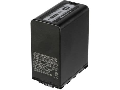 Panasonic AG-VBR118G - Batteri - Li-Ion - 11800 mAh - for Panasonic AG-UX180, UX90, AU-EVA1, EVA1E, AW-UB10, UB50, HC-X1; Lumix DC-BGH1, BS1H; P2 HD