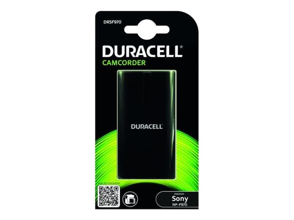 Duracell - Batteri - Li-Ion - 7800 mAh - for Sony CVX-V18, DSR-PD150, PD170; Handycam CCD-TRV78, TRV87, TRV88, TRV95, TRV98, TRV99