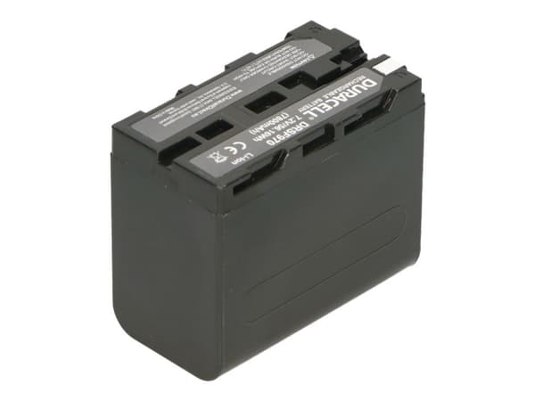 Duracell - Batteri - Li-Ion - 7800 mAh - for Sony CVX-V18, DSR-PD150, PD170; Handycam CCD-TRV78, TRV87, TRV88, TRV95, TRV98, TRV99