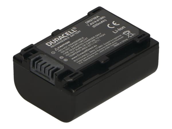 Duracell DR9706A batteri till kamera/videokamera Litium-Ion (Li-Ion) 650 mAh