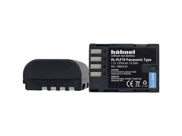 Hähnel Fototechnik HL-PLF19 kamerabatteri Refunder originalt batteri DMW-BLF19, DMW-BLF19E, DMW-BLF19PP 7,2 V 1970 mAh