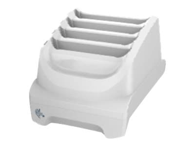 Zebra 4-slot battery charger - Batterilader - for P/N: BTRY-TC51-43HC1-01 Hvit