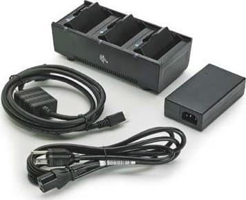 Zebra - Batterilader - 3 x batterier lader - Europa