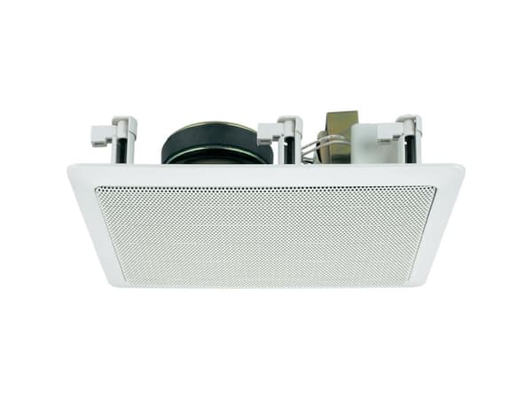 Monacor ESP-22/WS ELA-indbygningshøjtaler 20 W 100 V Hvid 1 stk