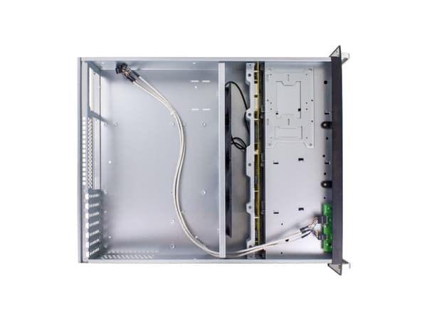 FANTEC SRC-2080X07 - Kan monteras i rack - 2U - SSI CEB - SATA/SAS - hot-swap - eloxiderat aluminium, silvereloxiderad aluminium - USB