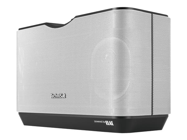 TechniSat AudioMaster MR2 - Högtalare - trådlös - Bluetooth, Wi-Fi - 60 Watt - svart, silver