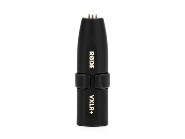 RØDE VXLR+, 3.5mm TRS mini-jack, XLR, Sort