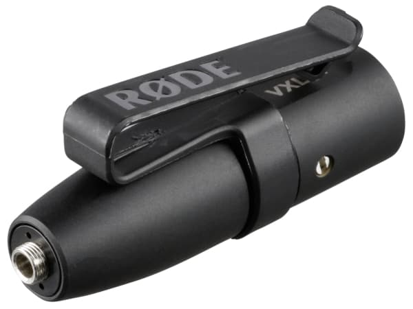 RØDE VXLR+, 3.5mm TRS mini-jack, XLR, Sort