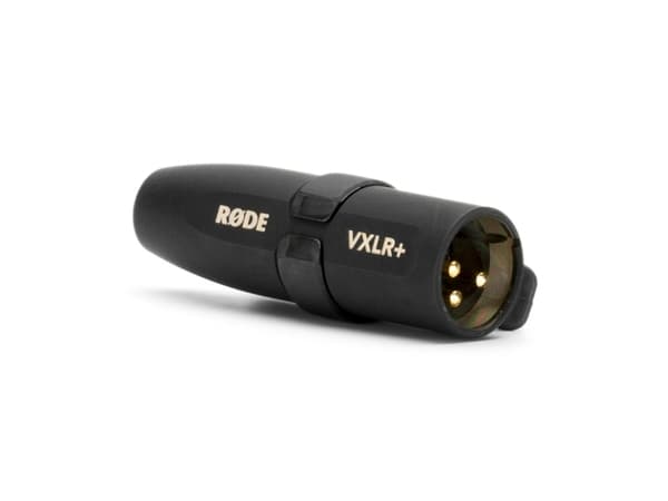 RØDE VXLR+, 3.5mm TRS mini-jack, XLR, Sort