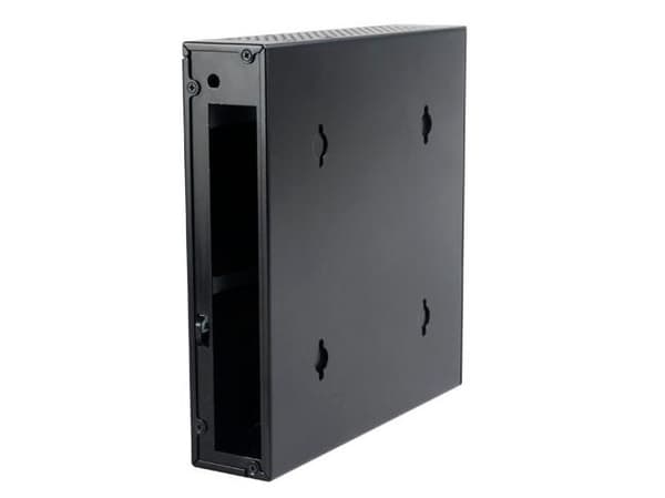 Akasa Cypher, Låg profil (Slimline), PC, Svart, Thin Mini-ITX, SPCC, HDD, Energiljus