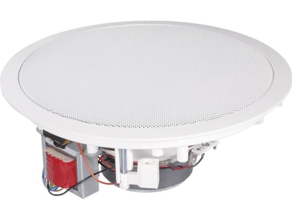 Renkforce CL-200RT ELA seinään asennettava kaiutin 120 W 100 V Valkoinen 1 kpl